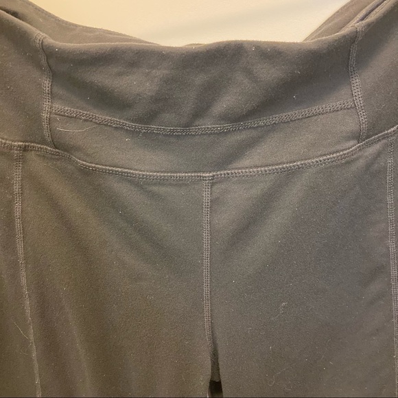 PRANA Sz M Straight Leg Loungewear Workout Yoga Pants  w/ Key & Back Pockets - Picture 2 of 7